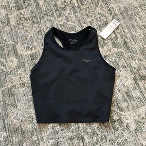 Saucony Black Sports Bra